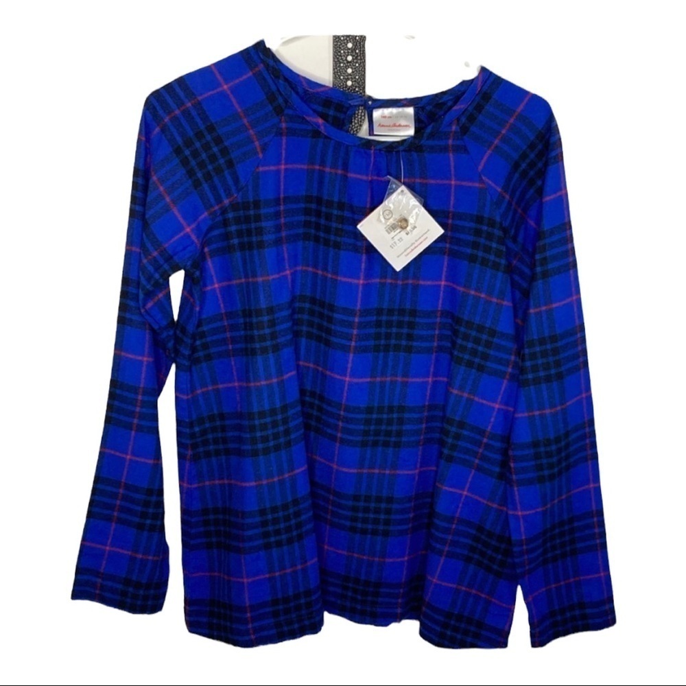 NWT Hanna Andersson Flannel Sz 14-16